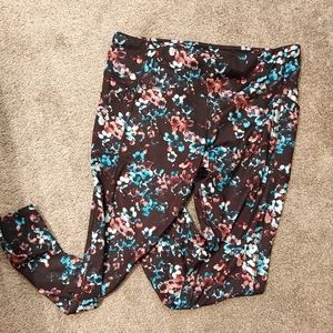Stretchy leggings Floral print.